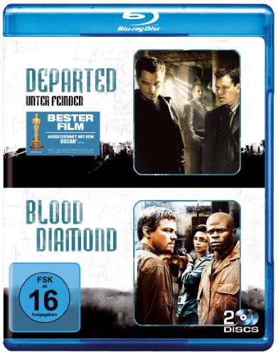 Departed - Unter Feinden & Blood Diamond (2 Discs) [Blu-ray] - Bricolage & Outils Amazon France à 4.43€