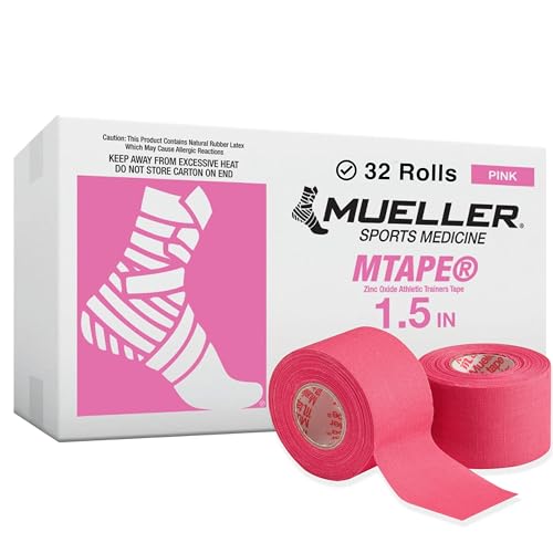 Mueller 10 Yards, Pink, (Case of Rolls) MTape Athletic... - Sports & Fitness Amazon Espagne à 17.12€