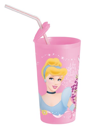 Joy Toy Principesse Disney - Bicchiere con Porta Cannuccia - Jouets & Jeux Amazon Italie à 6.98€