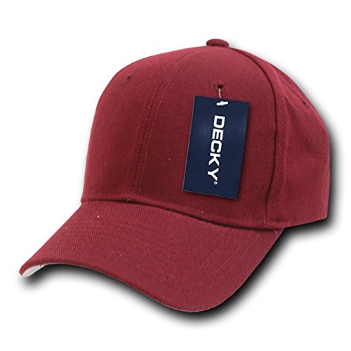 Decky Casquette de Baseball ajustée pour Homme Bordeaux... - Sports & Fitness en promo à 7.57€