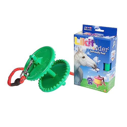 Likit Holder Green | Stable Toy for Horses, use with Likit... - Animalerie Amazon Royaume-Uni à 15.95€