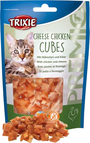 TRIXIE Spuntino per gatti Premio Cheese Chicken Cubes –... - Animalerie Amazon Italie à 2.19€