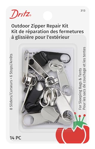 Dritz Outdoor-Reißverschluss-Reparatur-Set, 14 Verschiedene... - Maison & Cuisine Amazon Allemagne à 12.37€