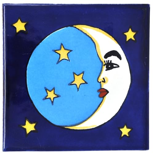 Tumia LAC Azulejos Mexicanos Artesanales de Talavera de... - Maison & Cuisine Amazon Espagne à 2.49€