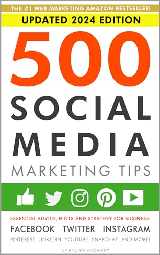 500 Social Media Marketing Tips: Essential Advice, Hints... - Livres & eBooks en promo à 0.99€