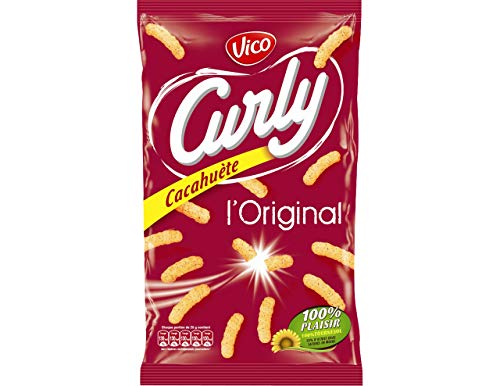 VICO Curly Soufflés à la cacahuète original 160 g - Épicerie en promo à 1.89€