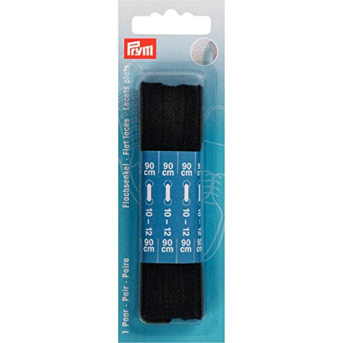 ***** Prym - prym schwarz (0,8 x 75 cm) Flache Schnürsenkel... - Maison & Cuisine Amazon Allemagne à 3.49€