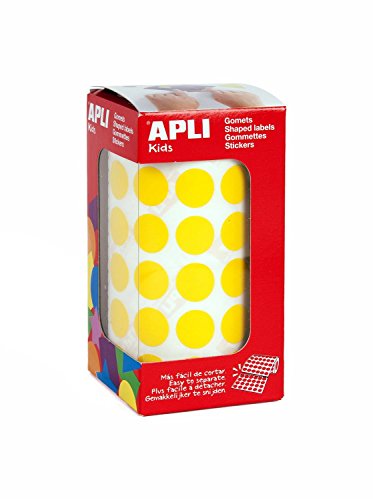 Yellow Stickers 15.0 mm on Roll - Fournitures Bureau en promo à 4.99€