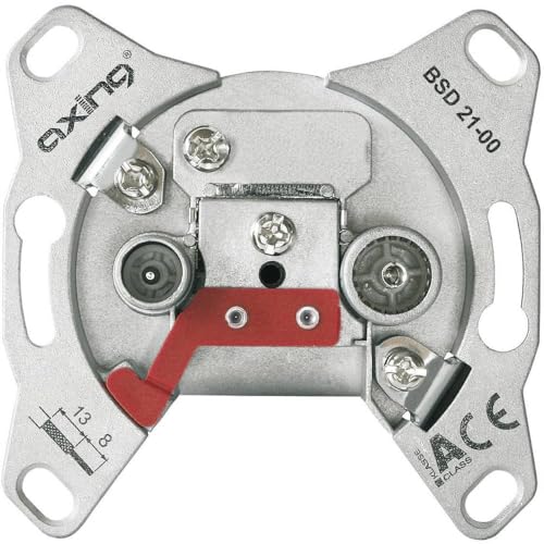 Axing BSD 21-00 prise murale terminale coax tv 5 dB 5-2200... - High-Tech & Électronique Amazon France à 7.99€