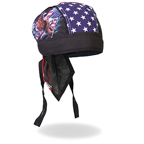 Hot Leathers HWH1017 Flag and Eagle Head Wrap (Black) - Amazon Royaume-Uni à 5.02€
