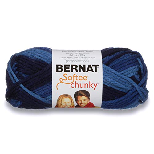 BERNAT SOFTEE CHUNKY OMBRE -80G- DENIM OMB - Amazon Allemagne à 7.93€