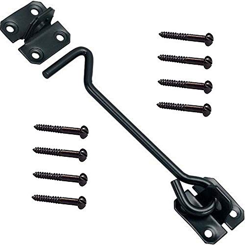 Merriway Sturmhaken 150mm Schwarz lakiert, Kabinenhaken... - Maison & Cuisine Amazon Allemagne à 3.25€