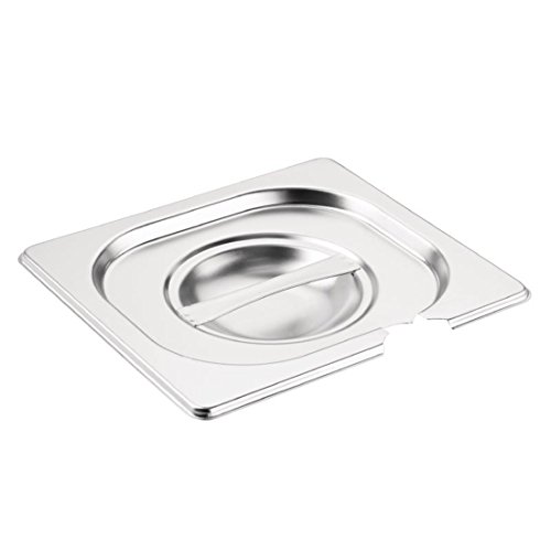 Vogue GN‑Deckel mit Aussparung 1/6 – Metall CB175 - Maison & Cuisine Amazon Allemagne à 9.00€