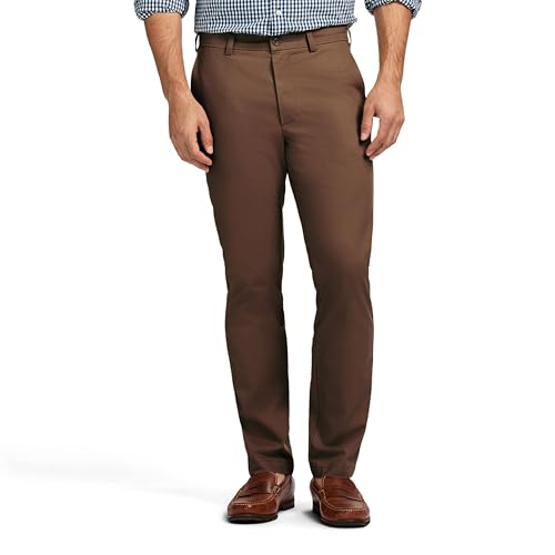 Izod American Chino Flat Front Straight Fit Pant Pantalones... - Nouvelle promo Amazon à 37.02€