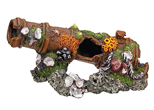 Nobby Décoration pour Aquarium en Forme de Cannon pour... en promo à 7,87€ (-52%) sur Amazon FR