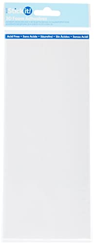 Stick It! - 3D Double-Sided Adhesive Foam Squares - Clear... - High-Tech & Électronique Amazon Royaume-Uni à 2.00€