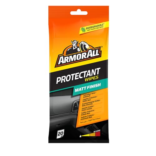 Armor All, 20 Matt Protectant Wipes, Citrus Scent, Suitable... - Sports & Fitness Amazon Royaume-Uni à 2.20€