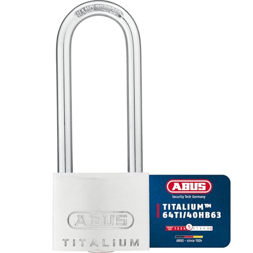 ABUS Vorhängeschloss Titalium 64TI/40HB63 mit hohem Bügel... - Bricolage & Outils en promo à 7.95€