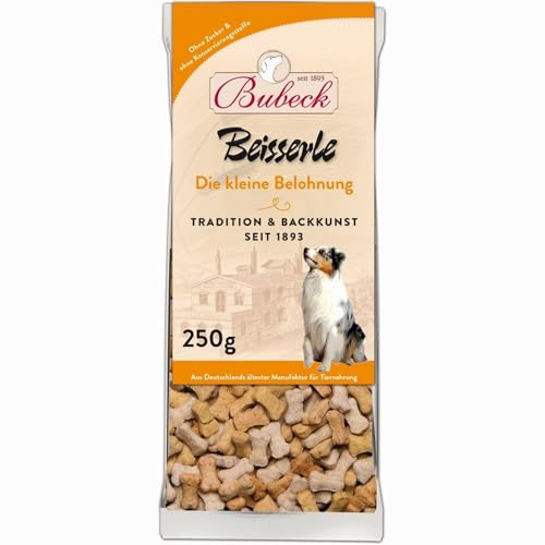 Hundeleckerlies zuckerfrei gebacken | Bubeck | 250g... - Animalerie Amazon Allemagne à 2.50€