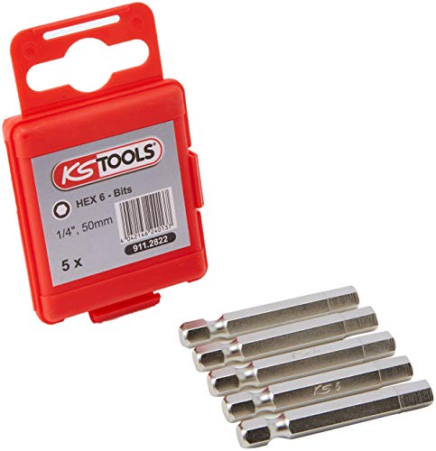 KS Tools 911.2822 1/4" Inserto p.viti a esagono... - Bricolage & Outils Amazon Italie à 5.98€