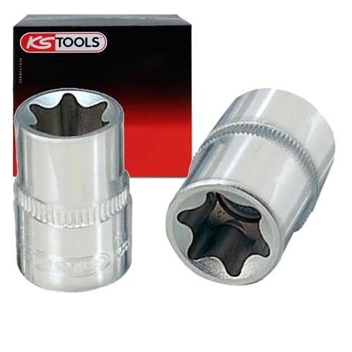 KS Tools 918.1586 1/4" CHROMEplus TX-E-Stecknuss, E8 - Bricolage & Outils en promo à 2.89€