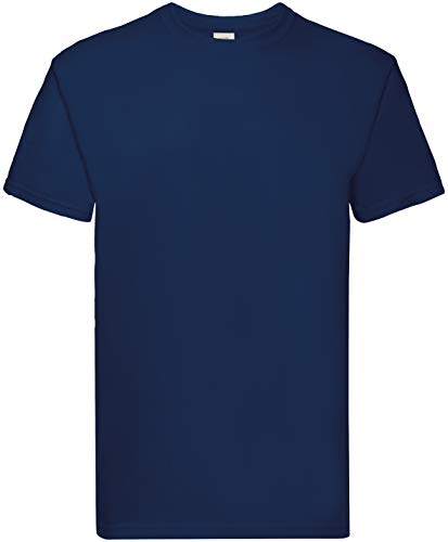 Fruit of The Loom, Maglietta da Uomo Blu Navy S - Mode & Vêtements Amazon Italie à 5.30€