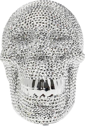 Kare Skull Crystal Money Bank, Silver - Erreur de prix -77% à 19.22€