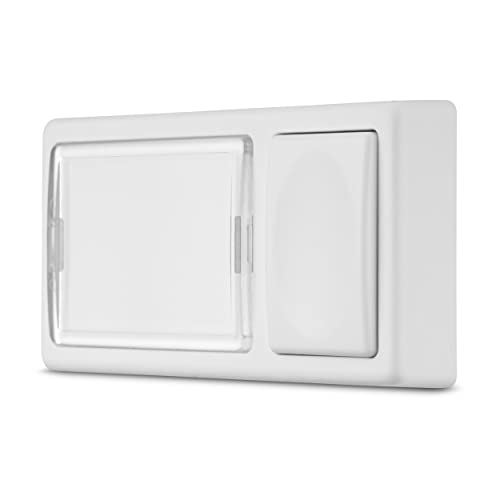 Rev Ritter 0504390555 Plaque de sonnette à 1 entrée Blanc en promo à 9,78€ (-37%) sur Amazon FR