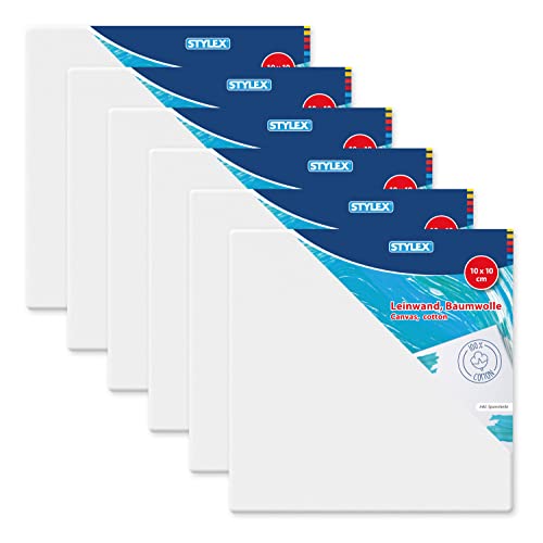 Stylex 28580-P6 Stretcher Frames 10 x 10 cm 10 x 10 cm 100%... - Auto & Moto en promo à 3.23€