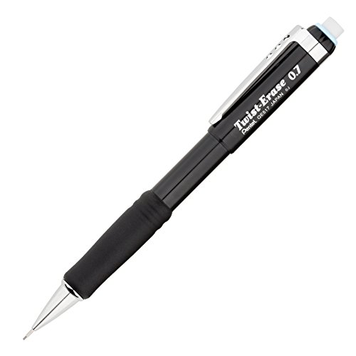 Crayon Automatique avec Twist gomme, 0,7 mm, Noir... - Auto & Moto Amazon France à 14.84€