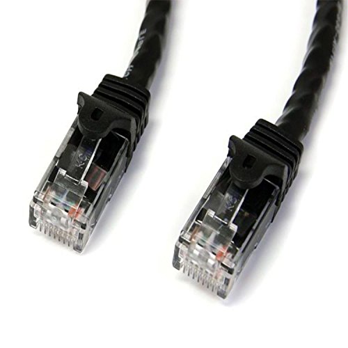StarTech.com 1m CAT6 Ethernet Cable - Black CAT 6 Gigabit... - High-Tech & Électronique Amazon Royaume-Uni à 6.25€