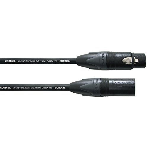 Cordial cavo XLR femmina/XLR Neutrik maschio 5 m CFM 5 FM... - Deal du jour à 17.00€