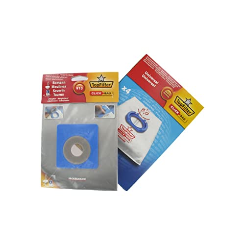 Boite de 4 sacs aspirateurs universels Top Filter avec... - Maison & Cuisine Amazon Allemagne à 6.69€