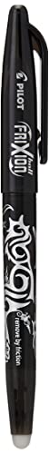 Pilot Frixion Erasable Rollerball 0.7 mm (Pack of 8) - Black - Sports & Fitness Amazon Royaume-Uni à 20.47€