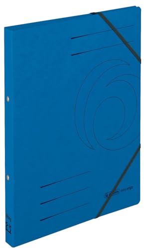 Herlitz 11255437 Blue Folder – Folders (Blue, Cardboard... - Maison & Cuisine Amazon France à 6.19€