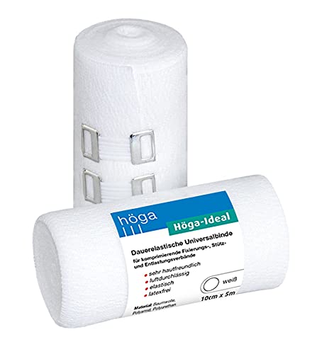 Höga Ideal, dauerelastische Universalbinde, 10 cm x 5 m... - Amazon Allemagne à 9.88€