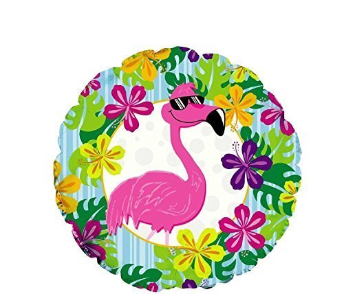 CTI Flamingo Luau 17" Foil Balloon - Sports & Fitness en promo à 1.53€