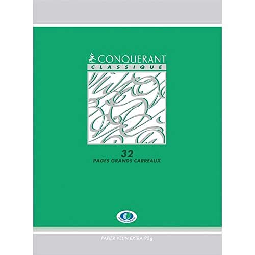 Conquérant 46975 Cahier Classique Piqûre Ecriture... - Maison & Cuisine Amazon France à 1.22€