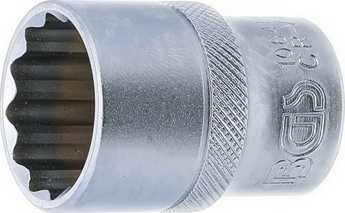 BGS 10641 | Socket, 12-point | 12.5 mm (1/2") Drive | 21 mm - Maison & Cuisine Amazon Royaume-Uni à 2.80€