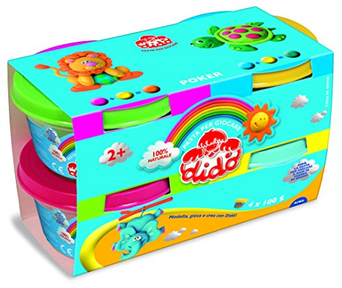 Dido - Pate a modeler - lot de 4 pot de 100g... - Jouets & Jeux Amazon France à 7.33€