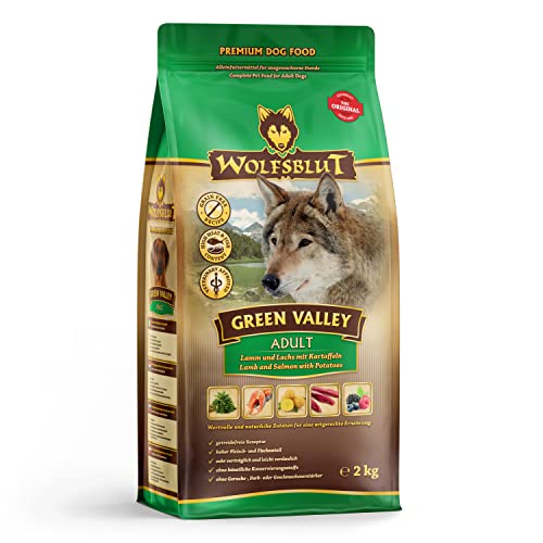 Wolfsblut Green Valley Dog Dry Food, pack of 1 (1 x 2 kg) - Animalerie Amazon Royaume-Uni à 14.27€