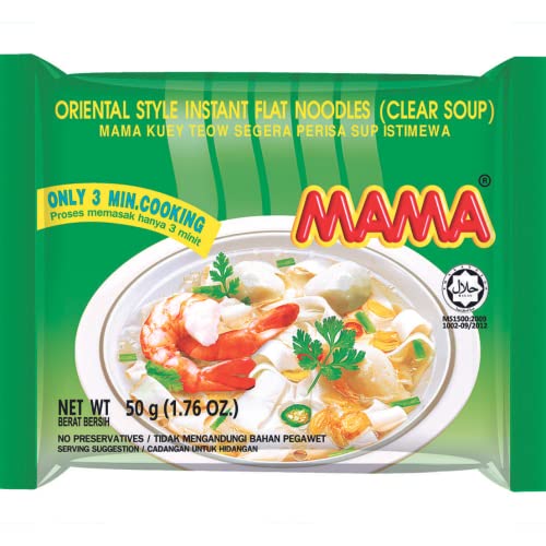 MAMA - Instant Flach Reis Nudeln Klar Suppe - (1 X 50 GR) - Tech & Electronics Amazon Germany à 1.28€