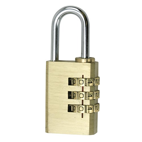 Cogex 80734 - Lucchetto a combinazione in ottone con 3... - Beauté & Parfums en promo à 5.25€