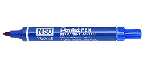 Pentel N50-CE Permanentmarker, Aluminiumgehäuse, konische... - Amazon Allemagne à 2.28€