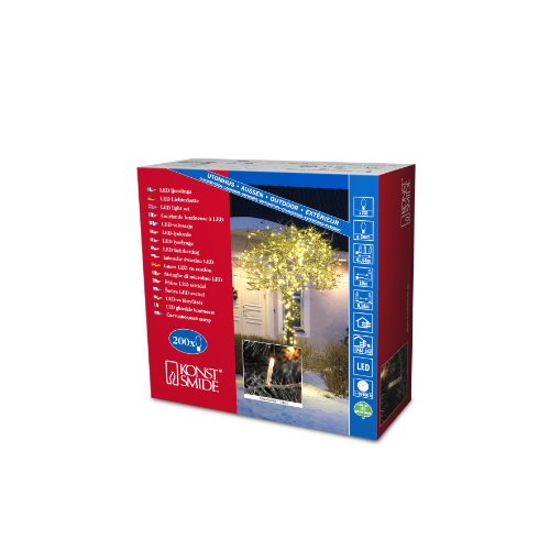 Konstsmide 3613-103 - Guirnalda de ledes (200 diodos de... - Tech & Electronics Amazon Spain à 26.08€