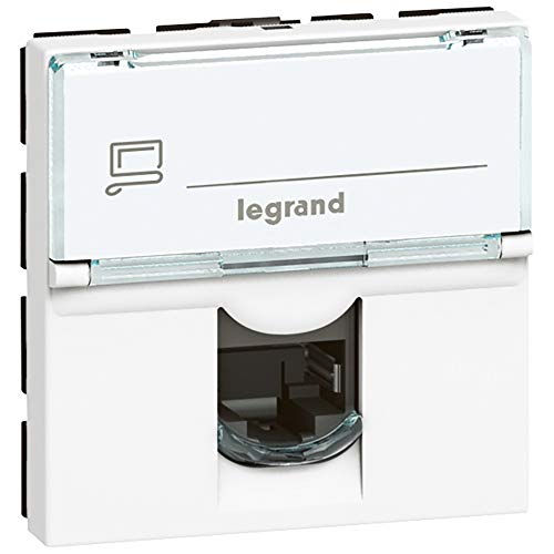 Legrand 0 765 64 RJ-45 Color blanco - Toma de corriente - Amazon Espagne à 17.88€