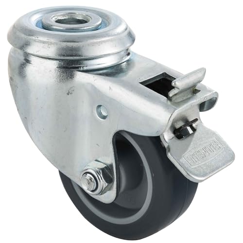 TENTE 9027 - Roulette Pivotante à Trou Centrale 5 cm - Avec... - Auto & Moto Amazon France à 2.90€