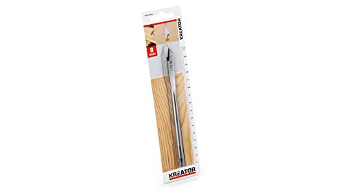 KREATOR KRT010802 KRT010802-Broca Plana/Madera 8x152 - Bricolage & Outils Amazon Italie à 1.04€