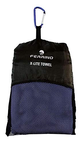 Ferrino X-Lite Towel, Serviette Bleu, M - Maison & Cuisine Amazon France à 11.19€