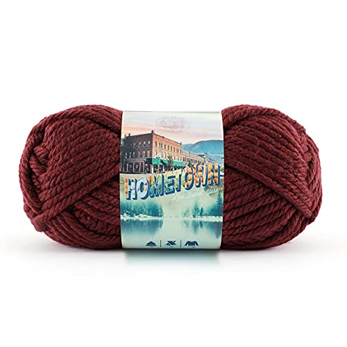 Lion Brand Yarn Garn, acryl, Napa Valley Pinot, 81 yd/74 m - Loisirs Créatifs en promo à 9.70€